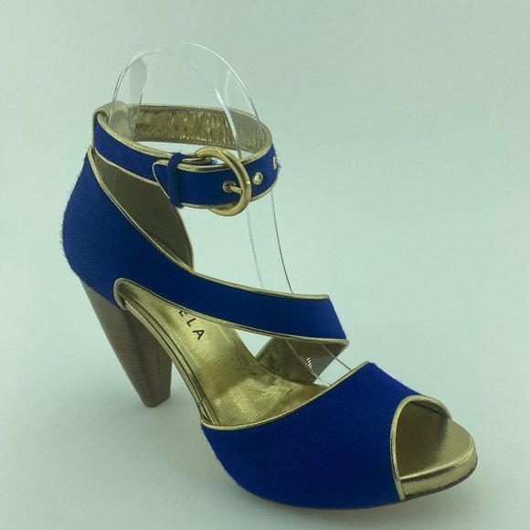 GIGI FAVELA KRYSTAL SANDAL Size 38-1/5(US-8) NIB